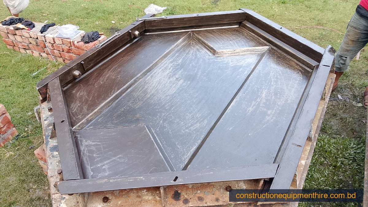 Hexagonal mould — close detail