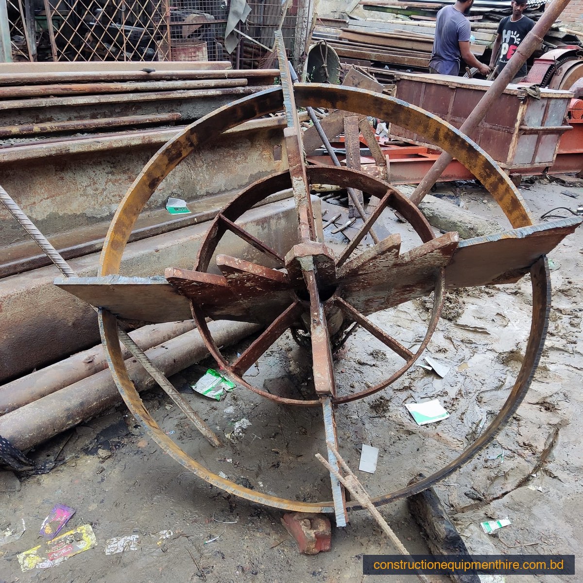 Interlocking steel sections