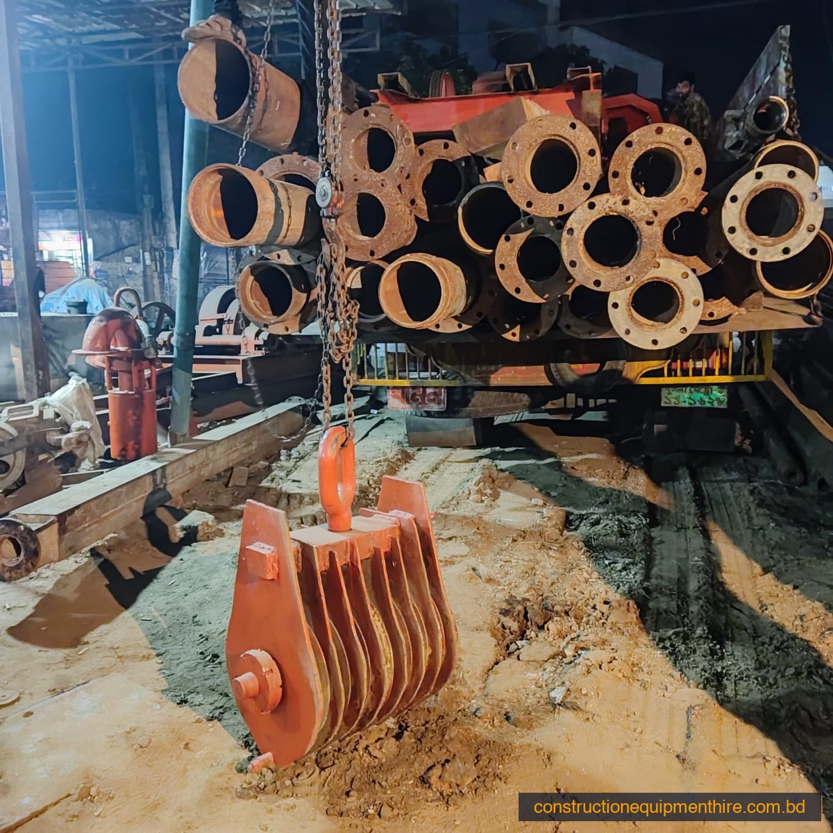 Piling operation